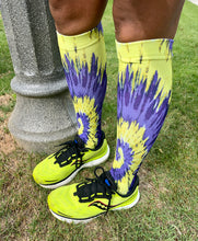 Load image into Gallery viewer, Tie Dye Drip Compression Socks