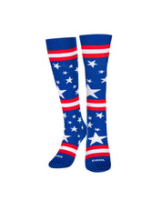 Load image into Gallery viewer, Stars and Stripes Compression Socks