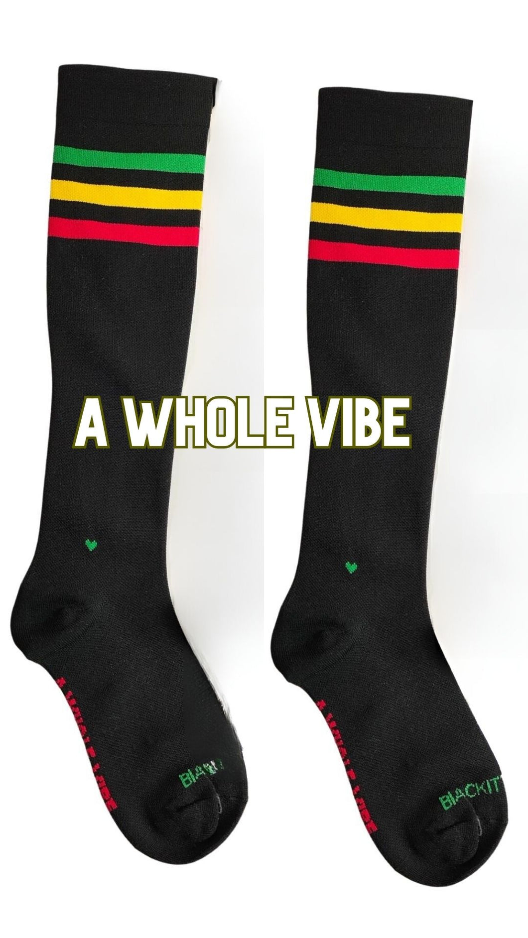 A WHOLE VIBE Compression Socks