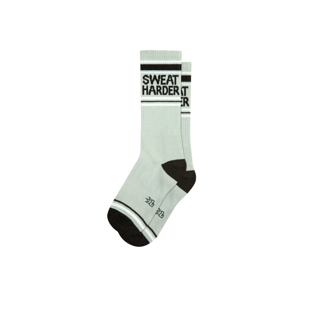 Sweat Harder Gym Socks