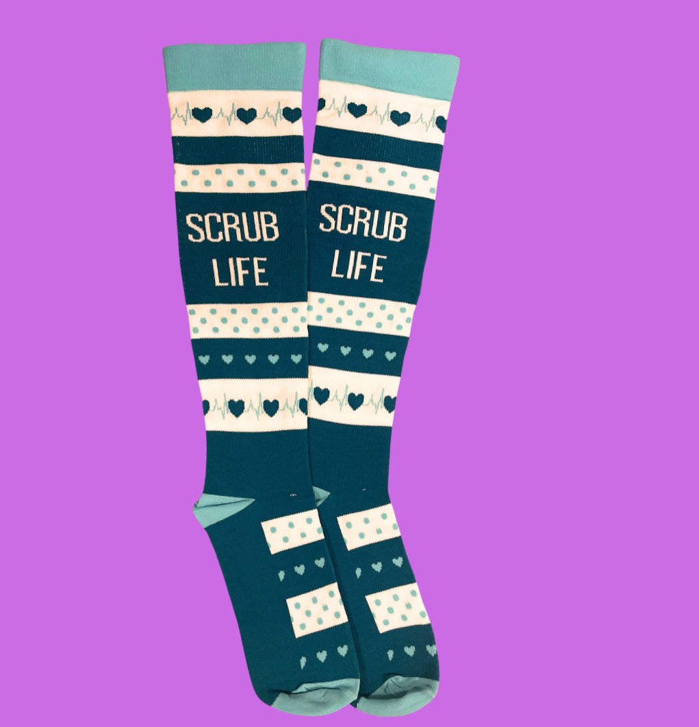 Scrub Life Compression Socks