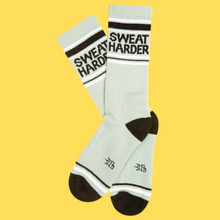 Load image into Gallery viewer, Sweat Harder Gym Socks
