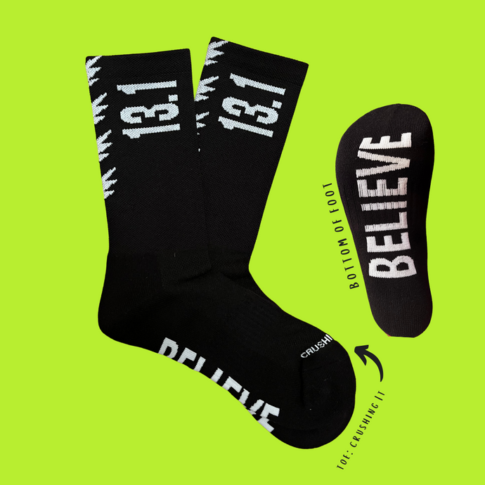 13.1 Half Marathon Socks
