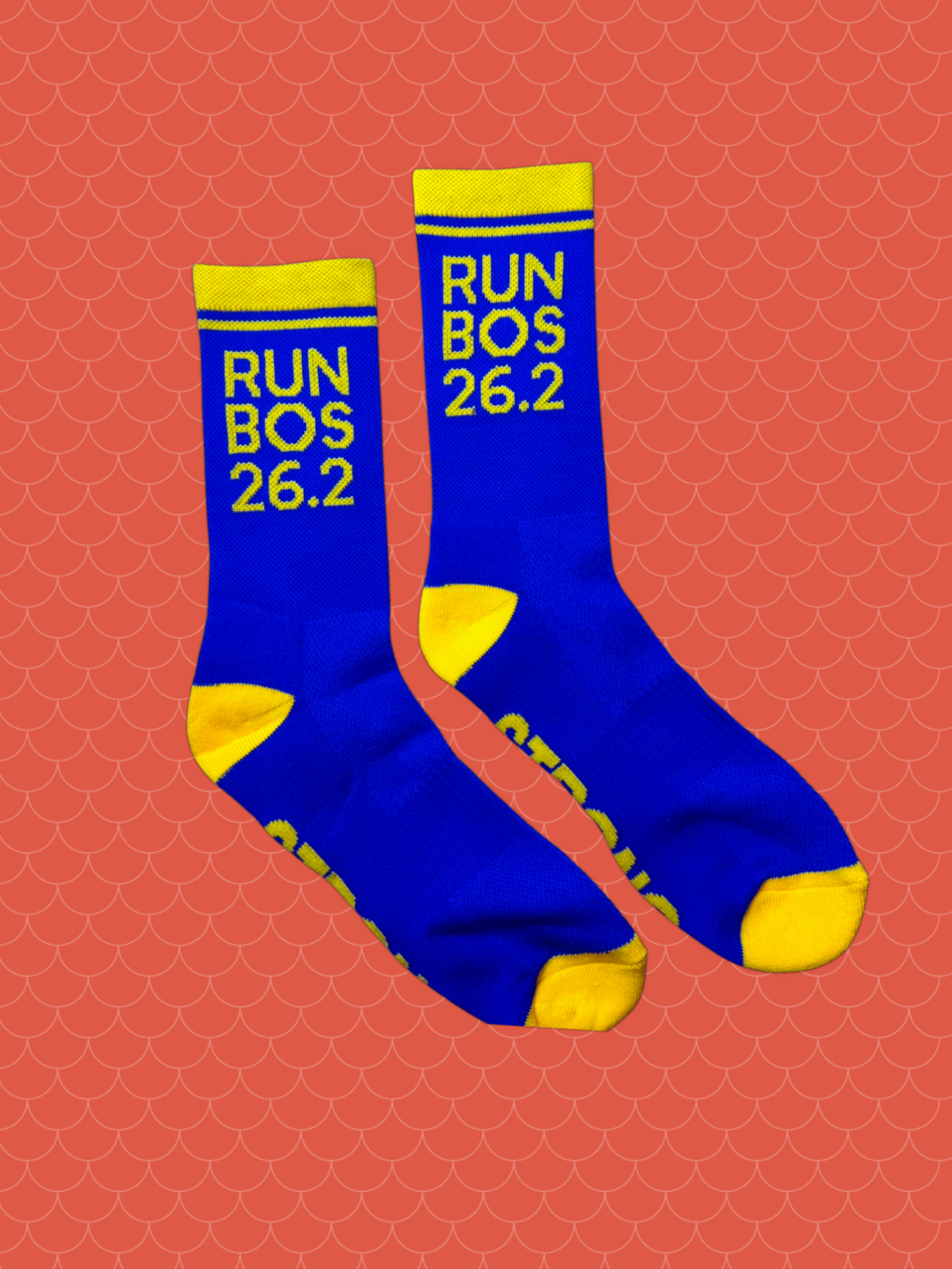 Run Boston 26.2 Crew Socks