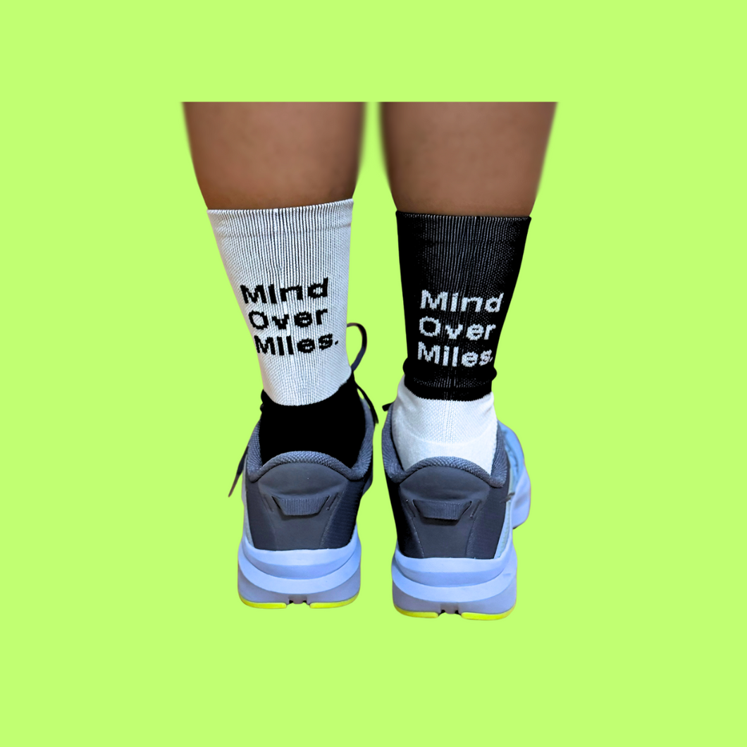 Mind Over Miles Running Socks