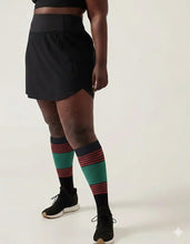 Load image into Gallery viewer, The Race Red &amp; Green Stripes Compression Socks
