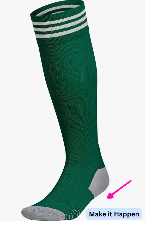 Green (Make it Happen) Compression Socks